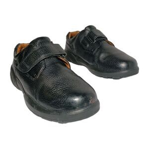 Dr Comfort William X Depth Diabetic Shoe 6110 Mens 9W Black Leather 9 Hook Loop